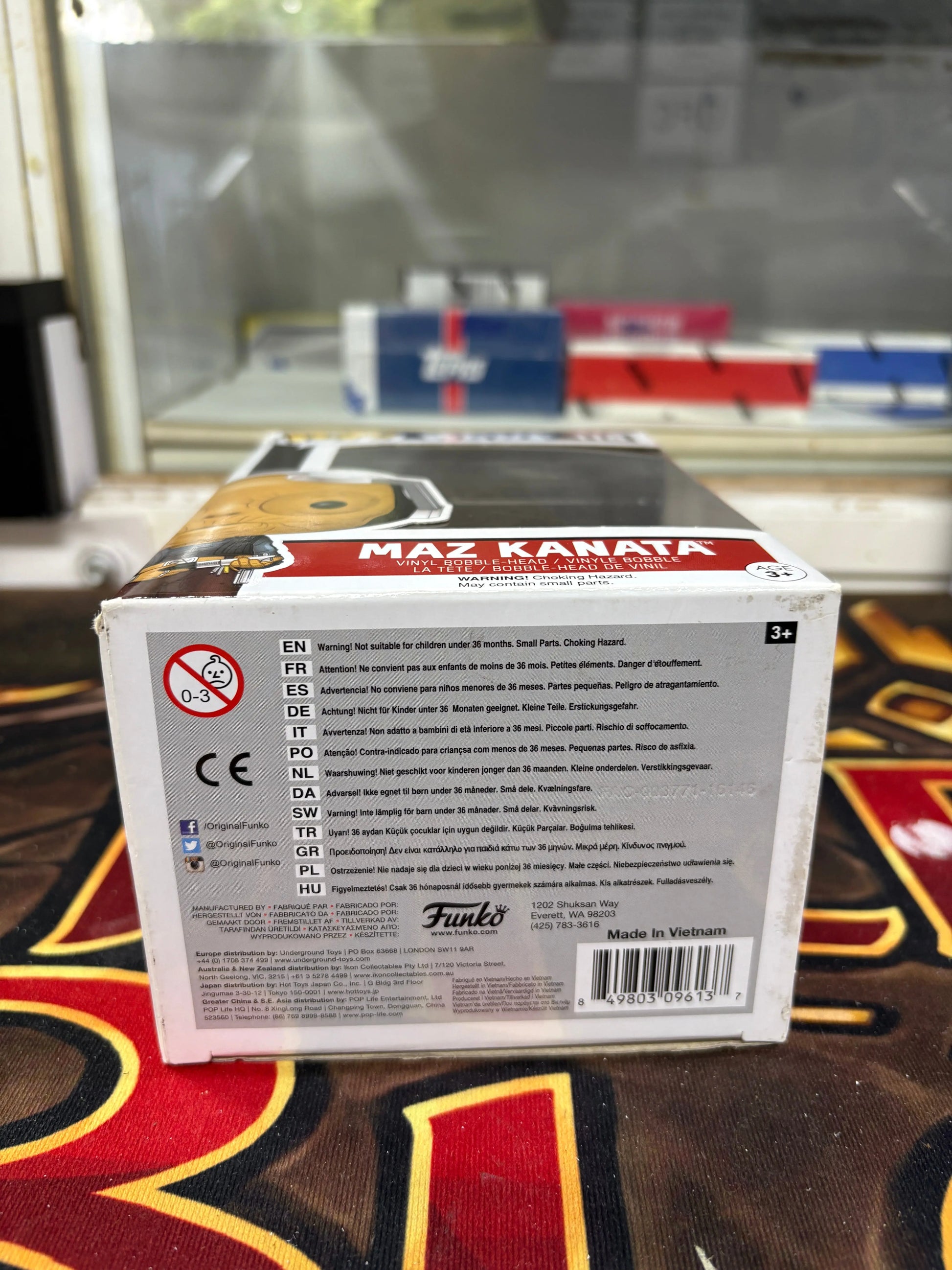 Funko Pop Vinyl Star Wars Maz Kanata #118 The Force Awakens FRENLY BRICKS - Open 7 Days