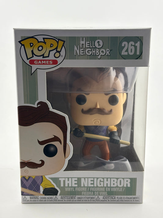 Funko POP! Games Hello Neighbor #261 The Neighbor Vinyl Figure FRENLY BRICKS - Open 7 Days
