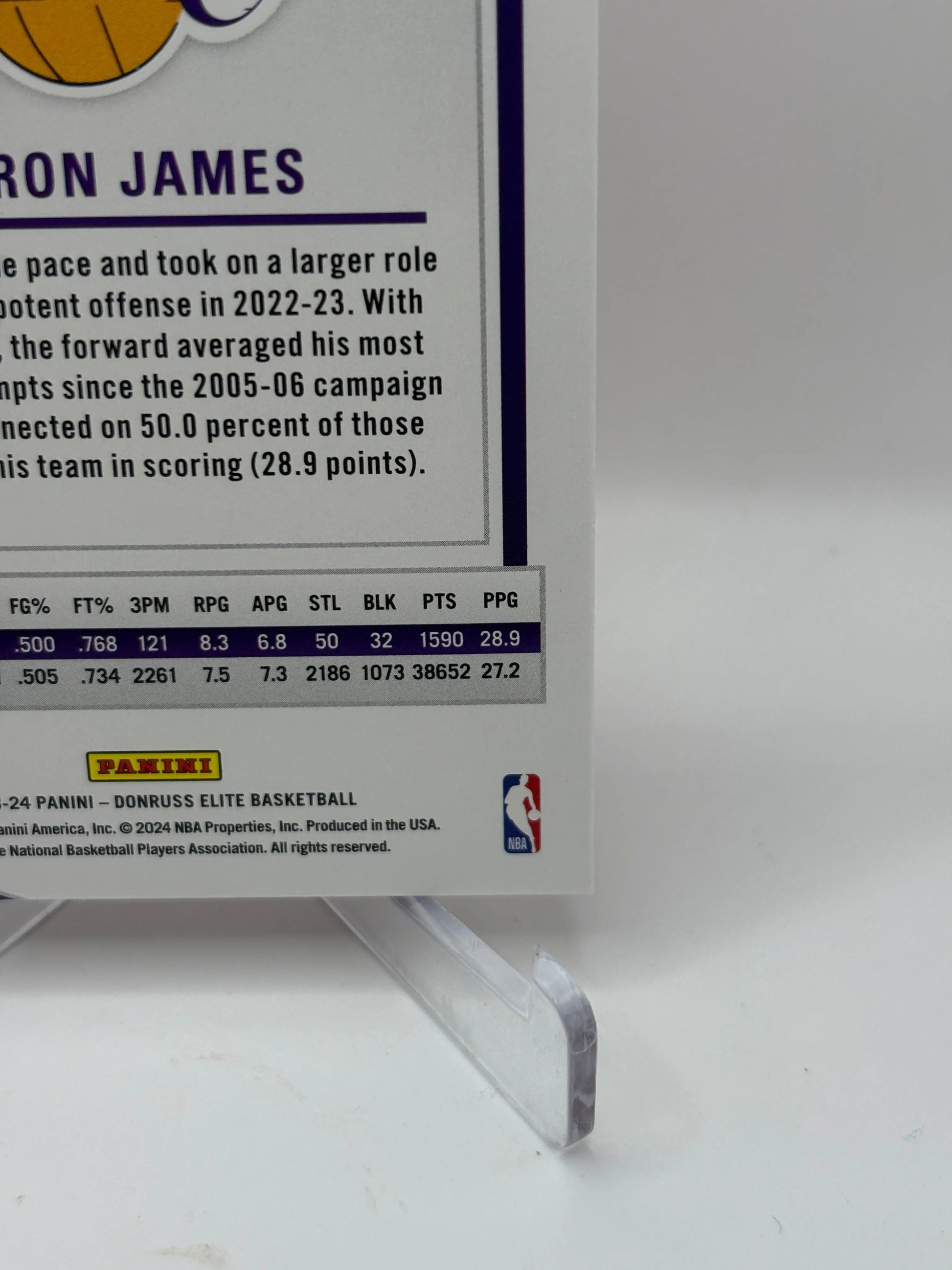 2023-24 Panini Donruss Elite Basketball International Red #153 Lebron James FRENLY BRICKS - Open 7 Days