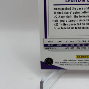 2023-24 Panini Donruss Elite Basketball International Red #153 Lebron James FRENLY BRICKS - Open 7 Days