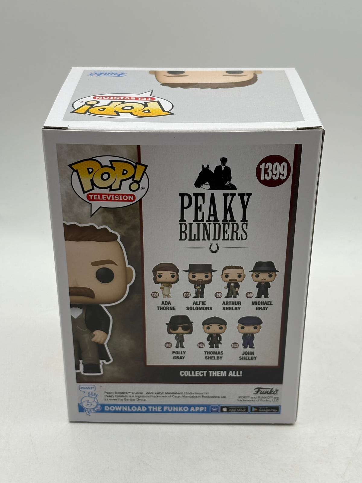 Funko POP! Television Peaky Blinders #1399 Arthur Shelby Vinyl Figure FRENLY BRICKS - Open 7 Days image 3