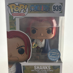 Funko POP! Animation One Piece #939 Shanks Special Edition Vinyl Figure FRENLY BRICKS - Open 7 Days