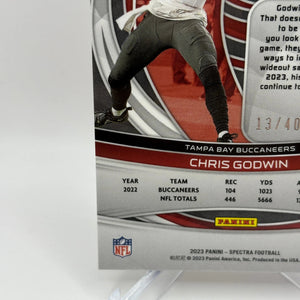 2023 Panini Spectra Football #89 Chris Godwin /40 Cracked Ice FRENLY BRICKS - Open 7 Days