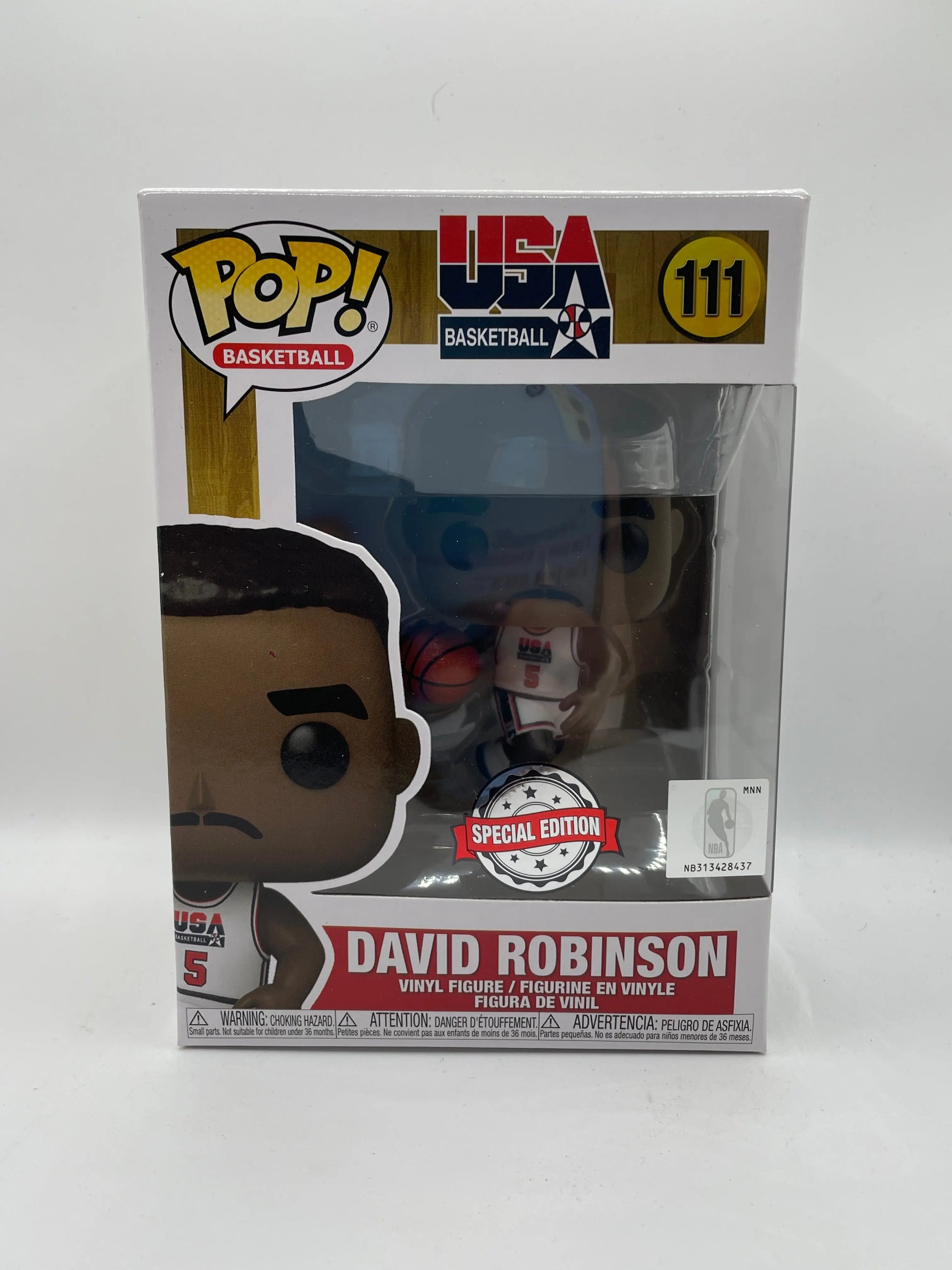 Funko POP! Basketball USA #111 David Robinson (special edition) FRENLY BRICKS - Open 7 Days