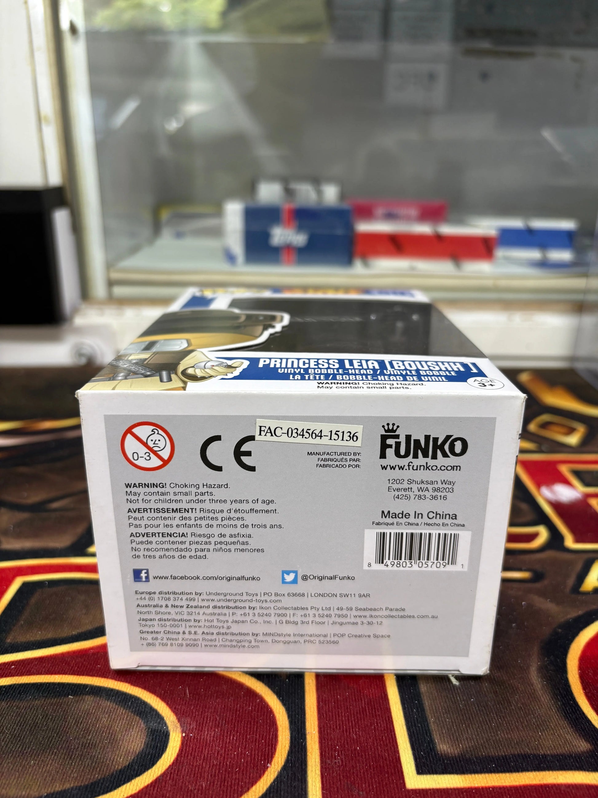 Funko Pop! Vinyl Figure Star Wars #50 - Princess Leia (Boushh) FRENLY BRICKS - Open 7 Days