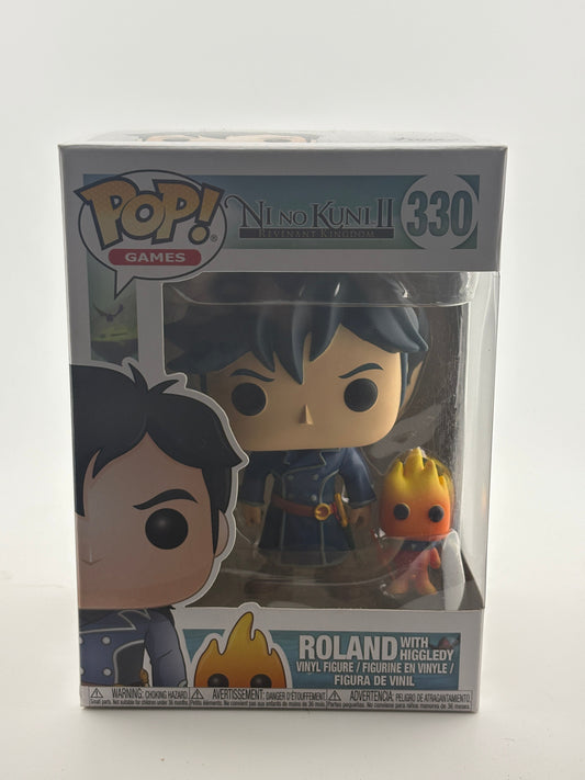 Funko POP! Games Nino Kuni 2 #330 Roland with Higgledy Vinyl Figure FRENLY BRICKS - Open 7 Days