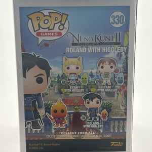 Funko POP! Games Nino Kuni 2 #330 Roland with Higgledy Vinyl Figure FRENLY BRICKS - Open 7 Days