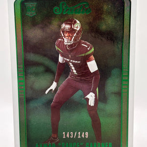 2022 Panini Chronicles Studio Football #STU-33 Ahmad “Sauce” Gardner /149 FRENLY BRICKS - Open 7 Days