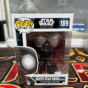 Funko Pop! Vinyl: Star Wars - Death Star Droid - (Black) #189 FRENLY BRICKS - Open 7 Days