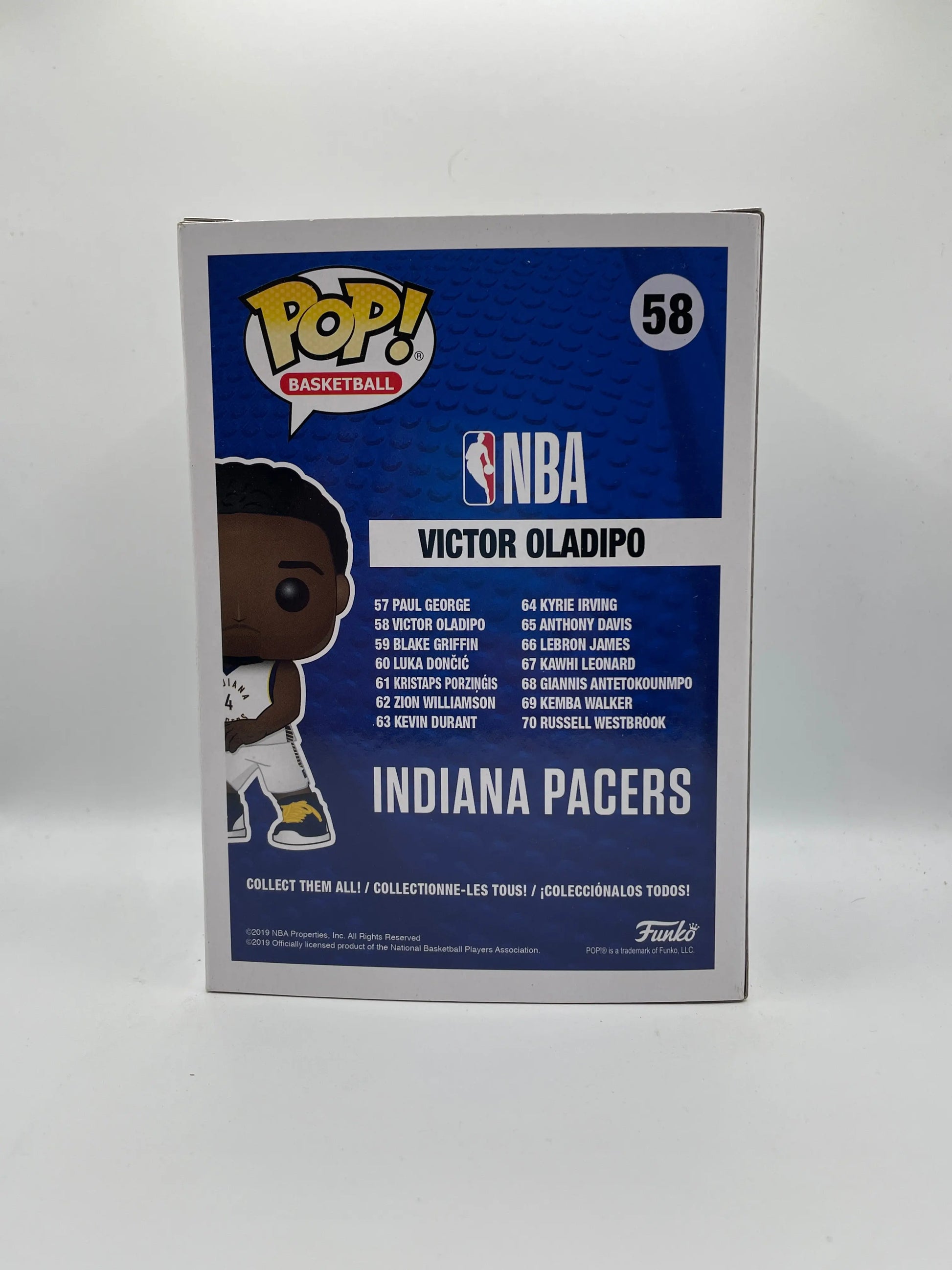 Funko POP! Basketball Indiana #58 Victor Oladipo FRENLY BRICKS - Open 7 Days
