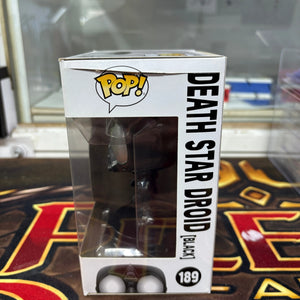 Funko Pop! Vinyl: Star Wars - Death Star Droid - (Black) #189 FRENLY BRICKS - Open 7 Days