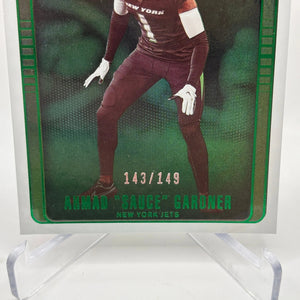 2022 Panini Chronicles Studio Football #STU-33 Ahmad “Sauce” Gardner /149 FRENLY BRICKS - Open 7 Days