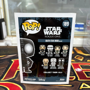 Funko Pop! Vinyl: Star Wars - Death Star Droid - (Black) #189 FRENLY BRICKS - Open 7 Days