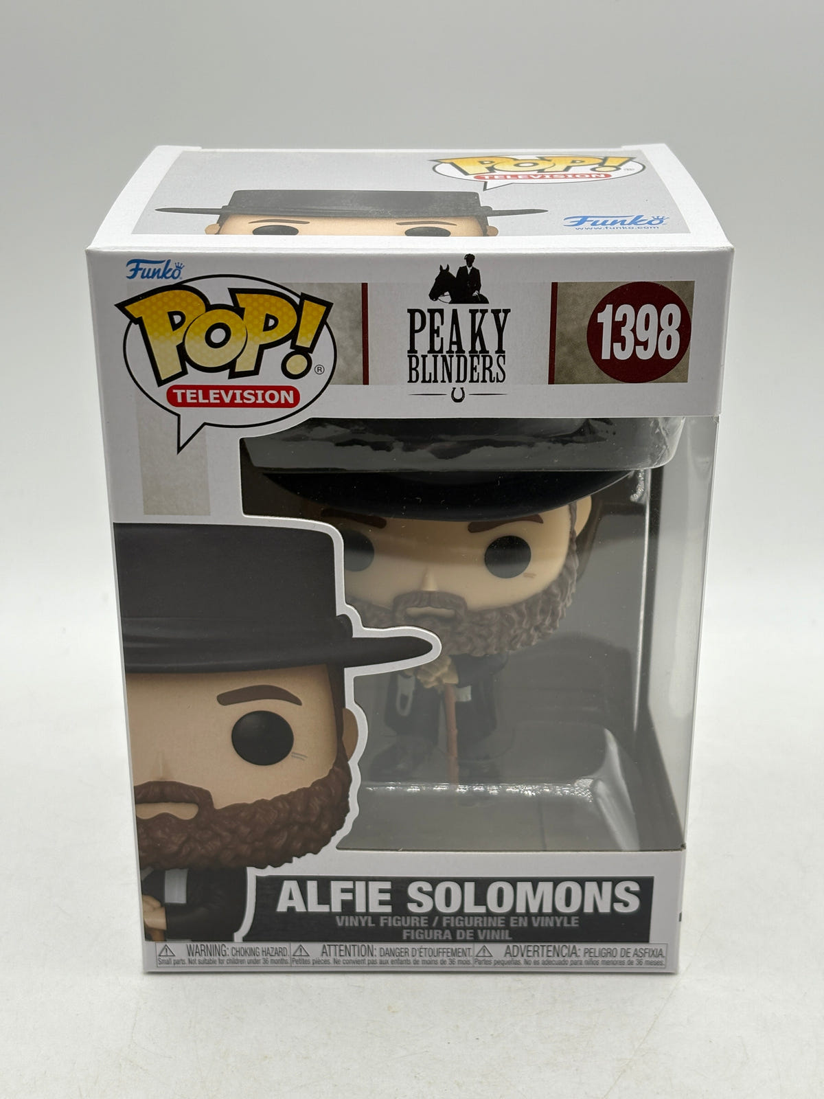 Funko POP! Television Peaky Blinders #1398 Alfie Solomons Vinyl Figure FRENLY BRICKS - Open 7 Days image 1