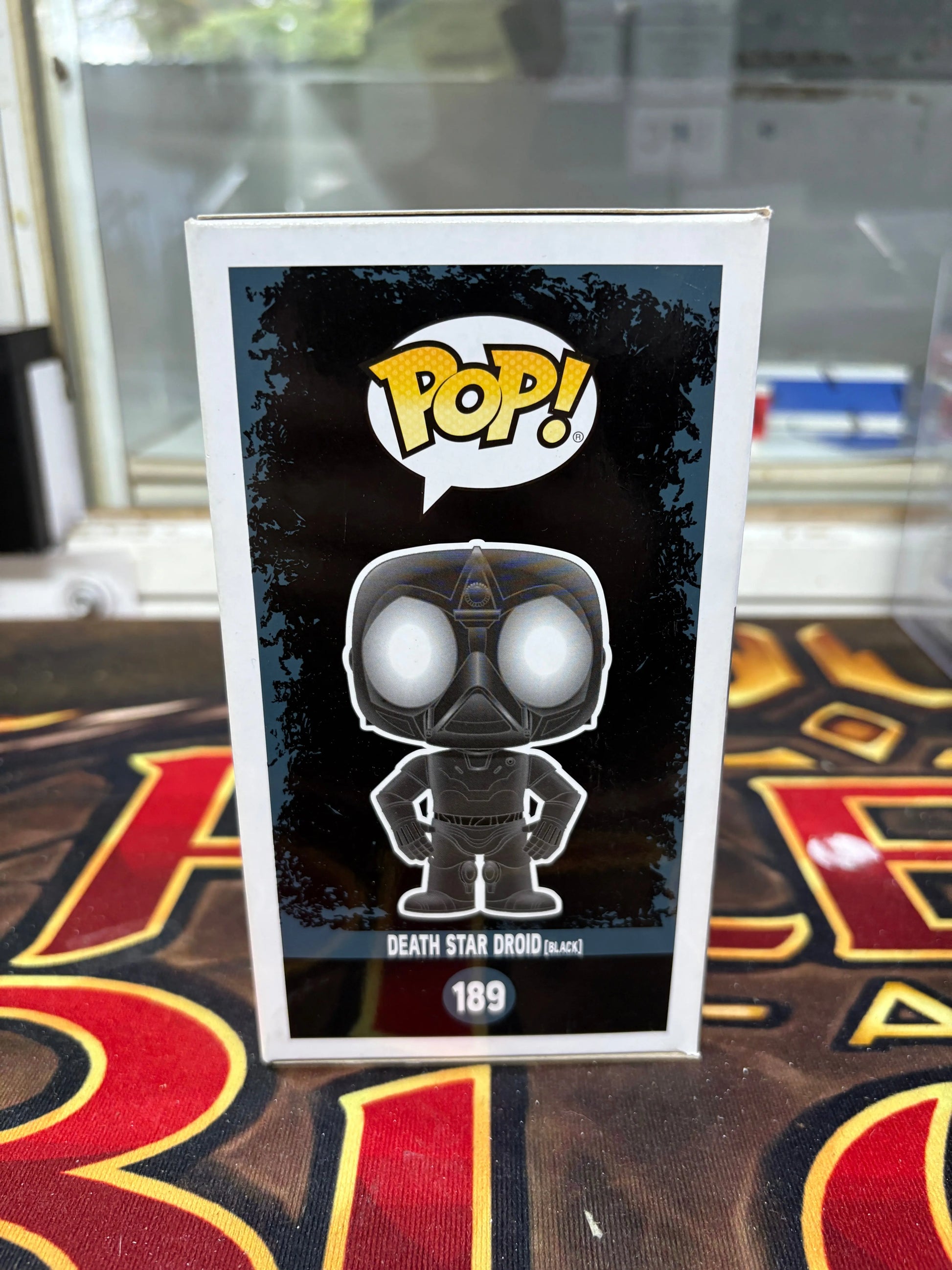Funko Pop! Vinyl: Star Wars - Death Star Droid - (Black) #189 FRENLY BRICKS - Open 7 Days
