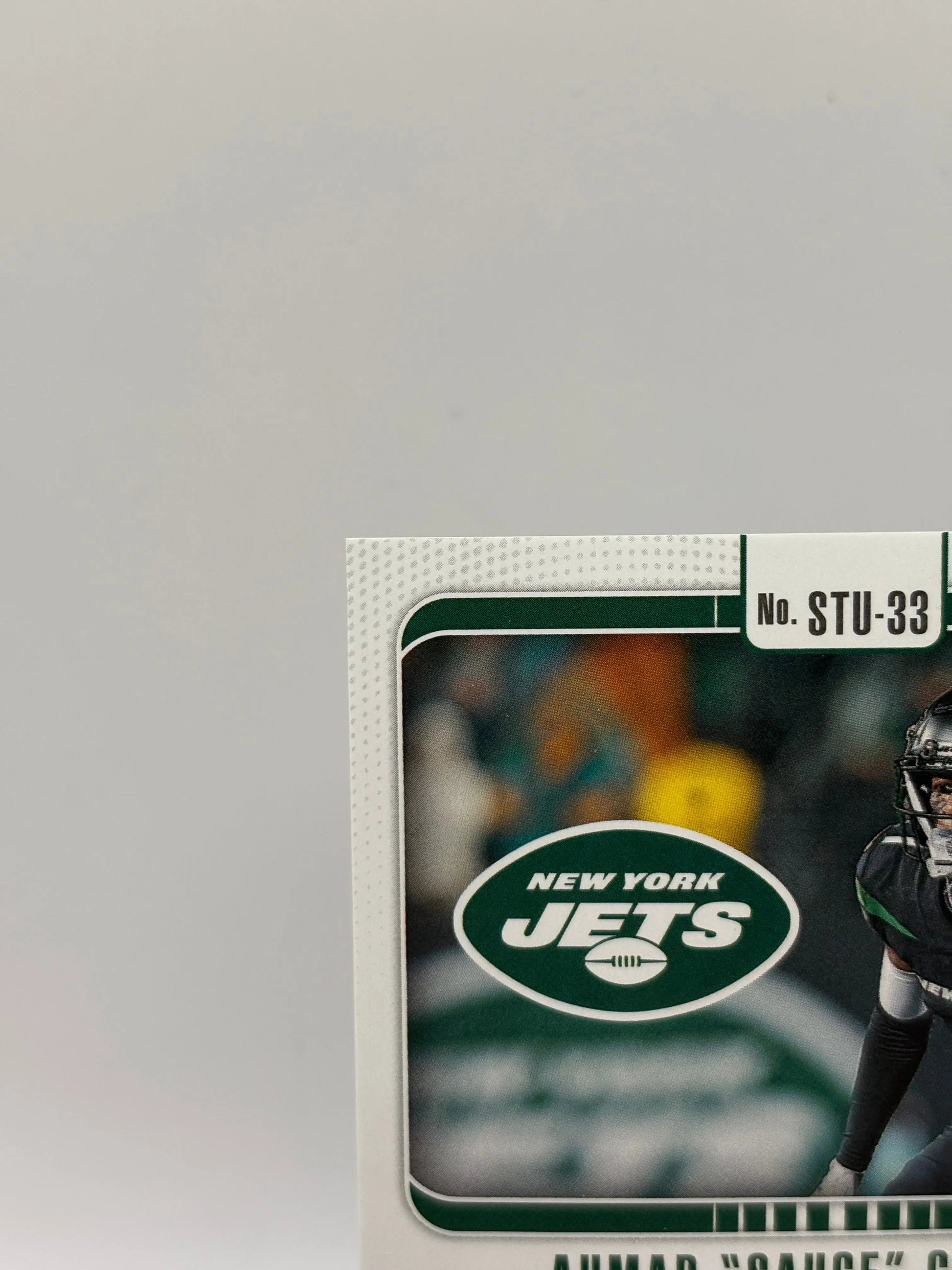 2022 Panini Chronicles Studio Football #STU-33 Ahmad “Sauce” Gardner /149 FRENLY BRICKS - Open 7 Days