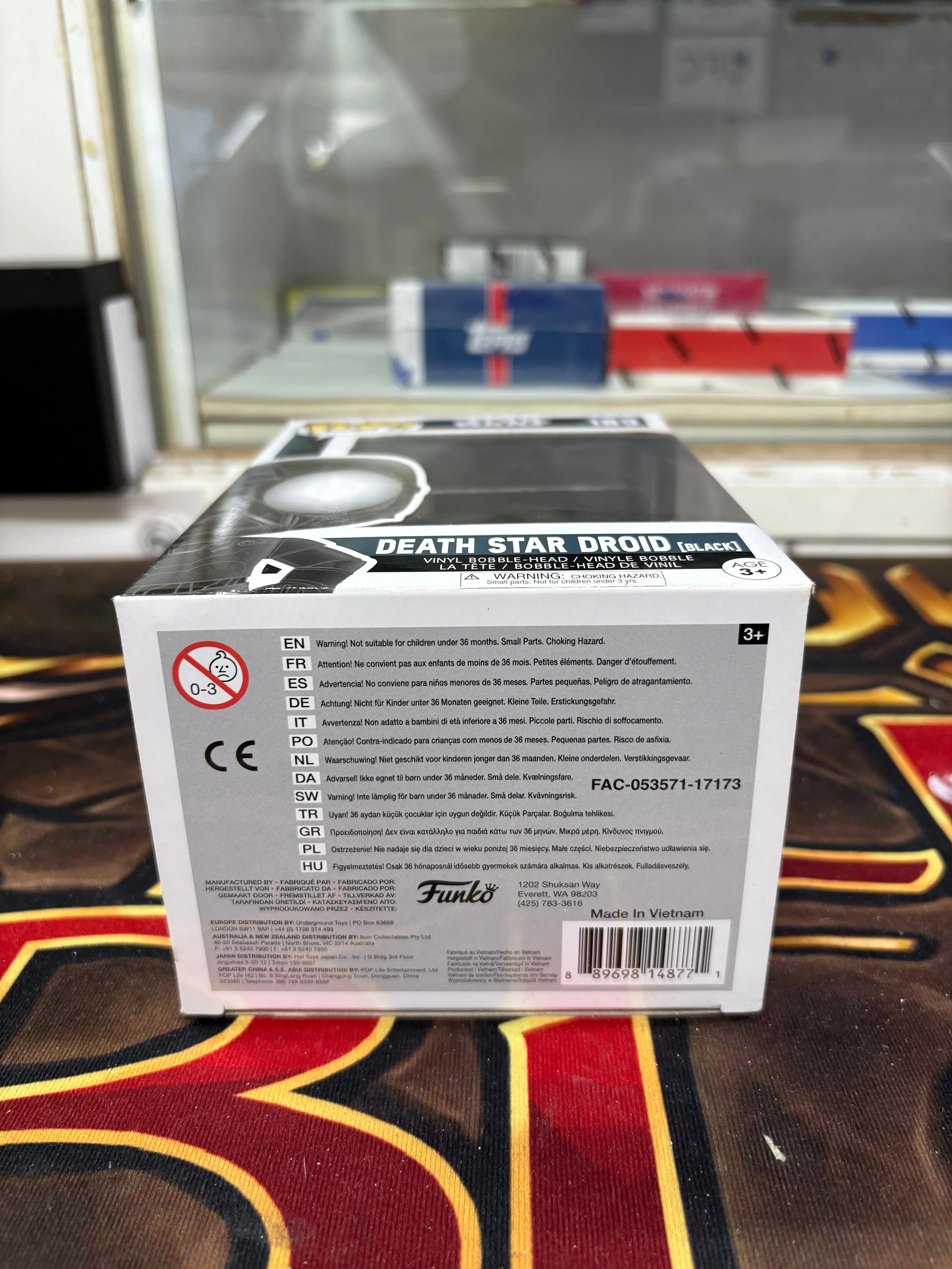 Funko Pop! Vinyl: Star Wars - Death Star Droid - (Black) #189 FRENLY BRICKS - Open 7 Days