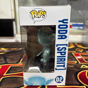 Funko Pop Star Wars Yoda (Spirit) Glow in the Dark GITD #02 FRENLY BRICKS - Open 7 Days