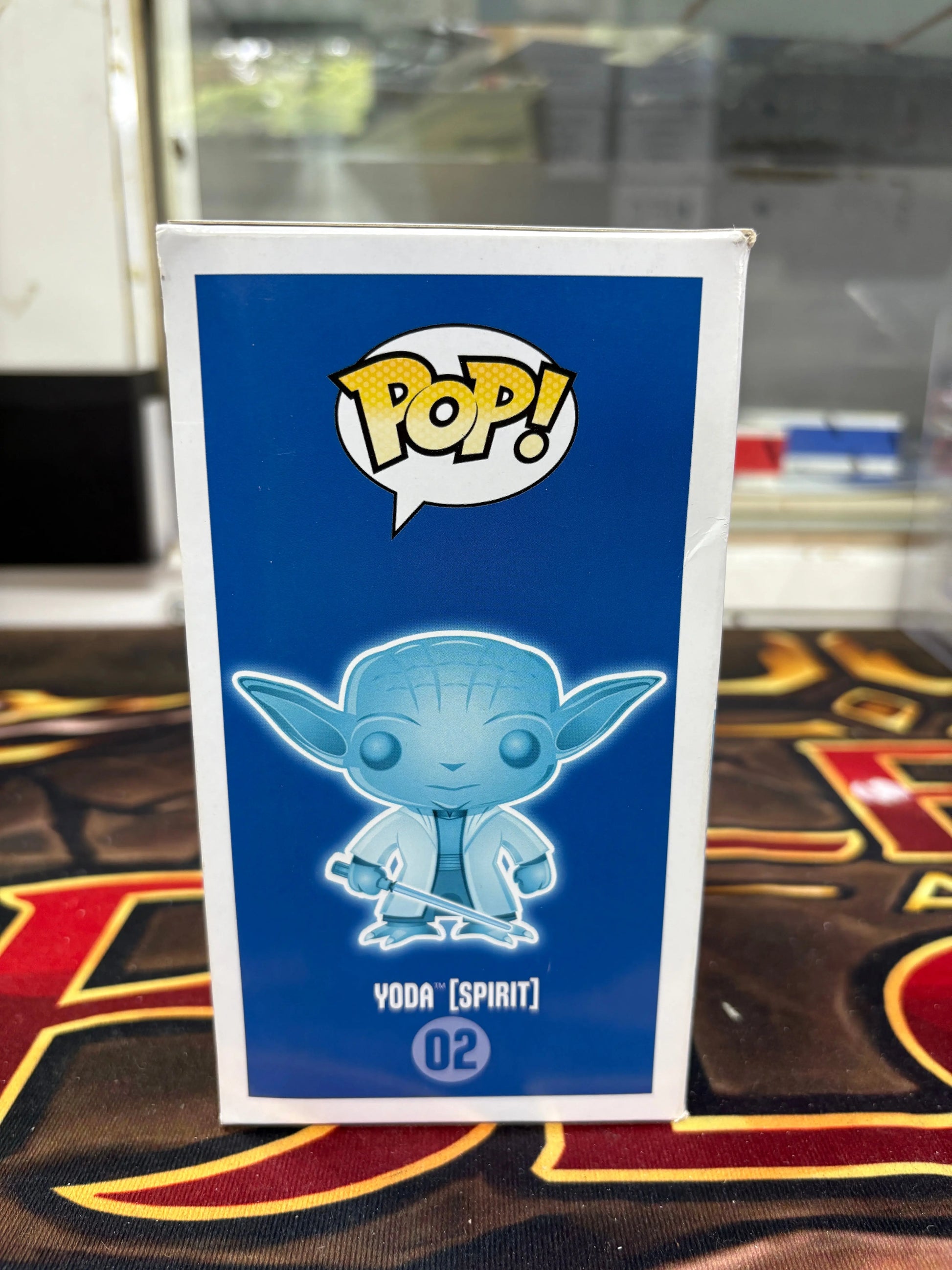 Funko Pop Star Wars Yoda (Spirit) Glow in the Dark GITD #02 FRENLY BRICKS - Open 7 Days