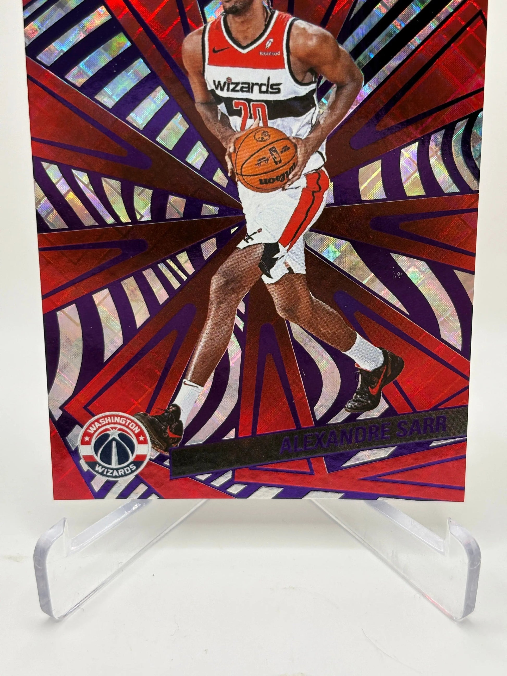 2024-25 Panini Revolution Basketball #106 Alexandre Sarr 99/99 Rookie Cosmic FRENLY BRICKS - Open 7 Days