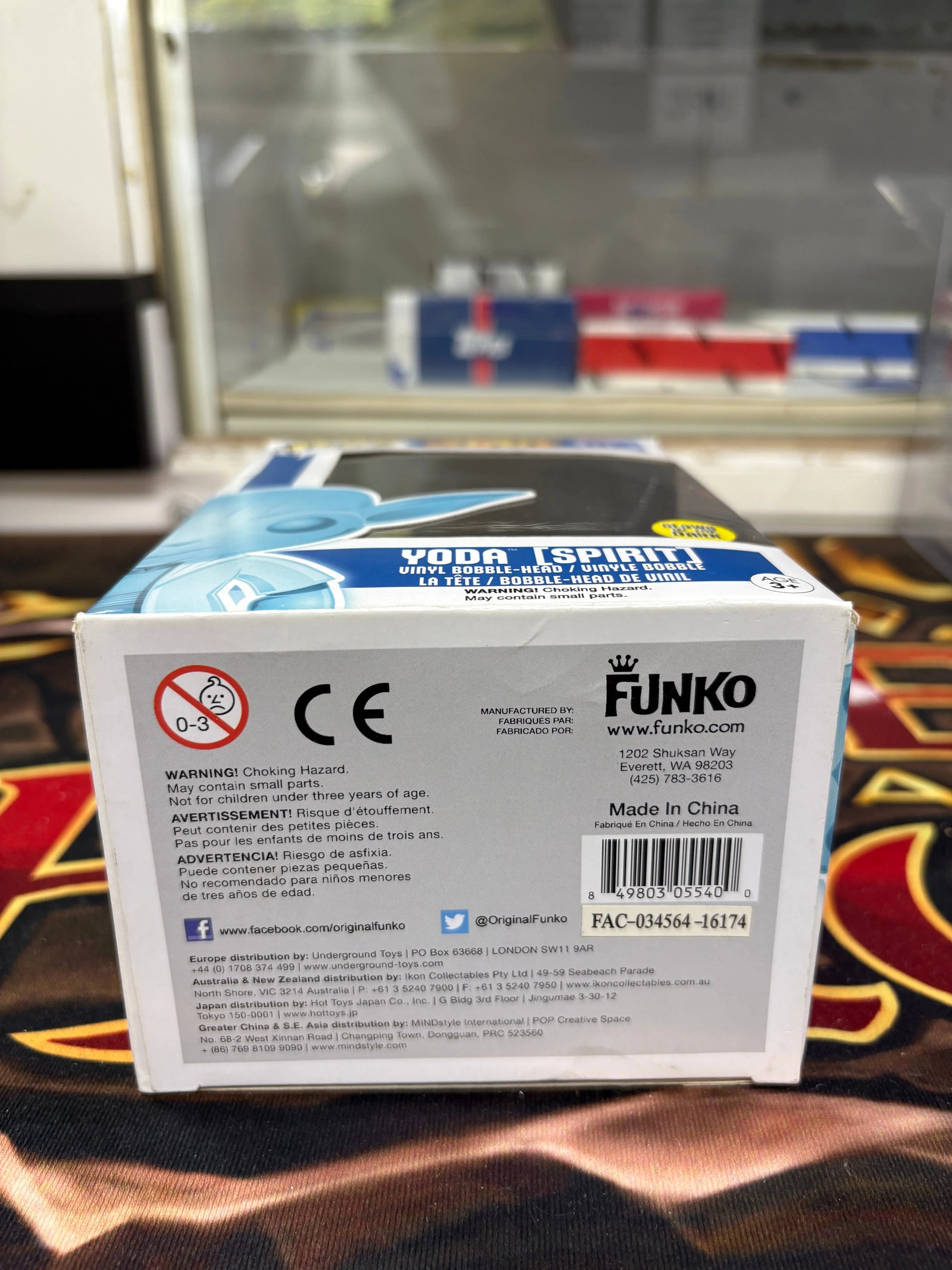 Funko Pop Star Wars Yoda (Spirit) Glow in the Dark GITD #02 FRENLY BRICKS - Open 7 Days