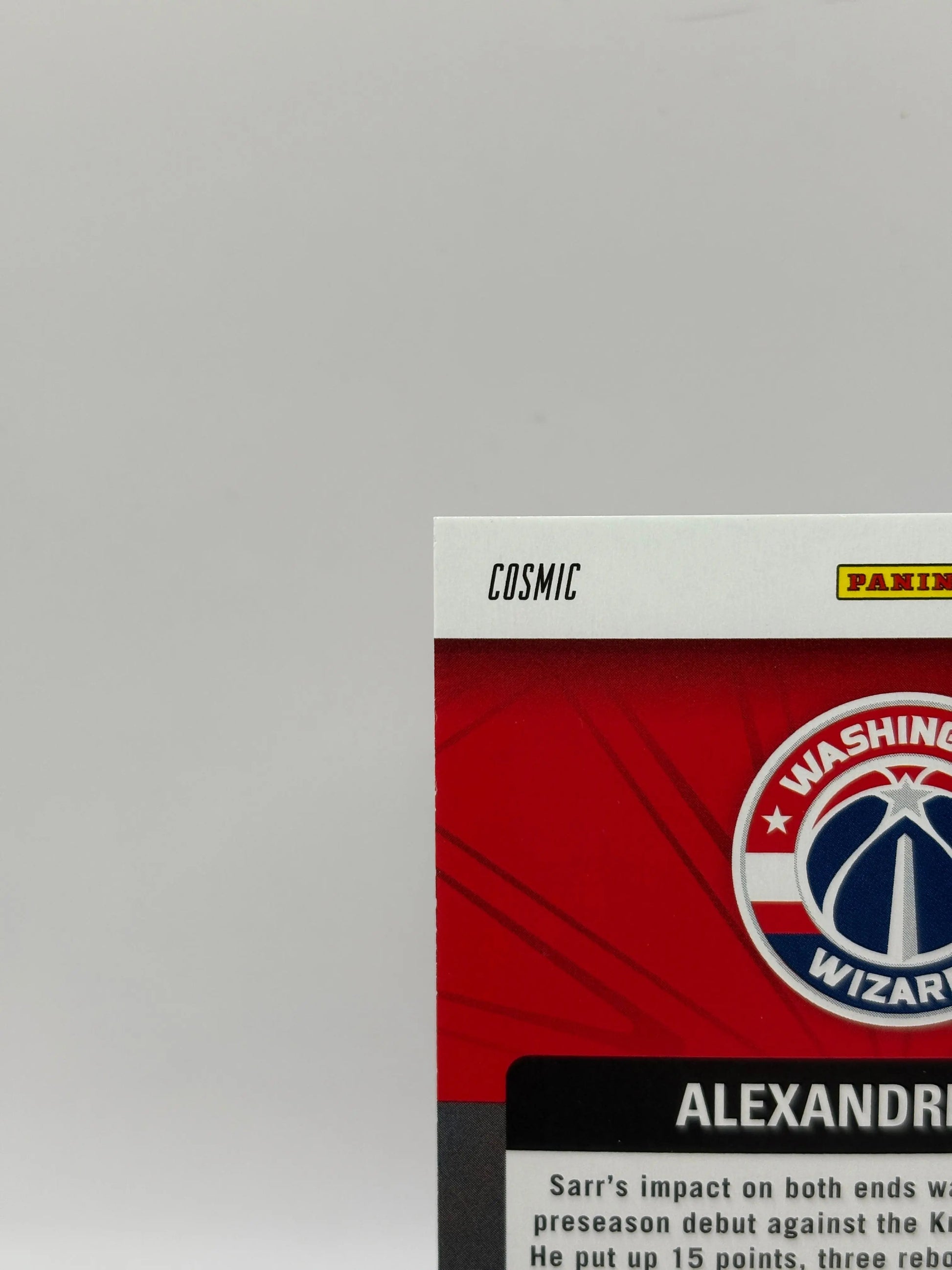 2024-25 Panini Revolution Basketball #106 Alexandre Sarr 99/99 Rookie Cosmic FRENLY BRICKS - Open 7 Days