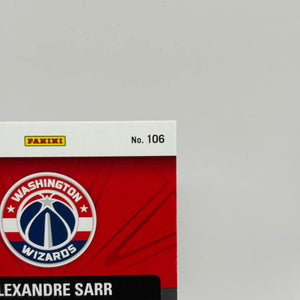 2024-25 Panini Revolution Basketball #106 Alexandre Sarr 99/99 Rookie Cosmic FRENLY BRICKS - Open 7 Days