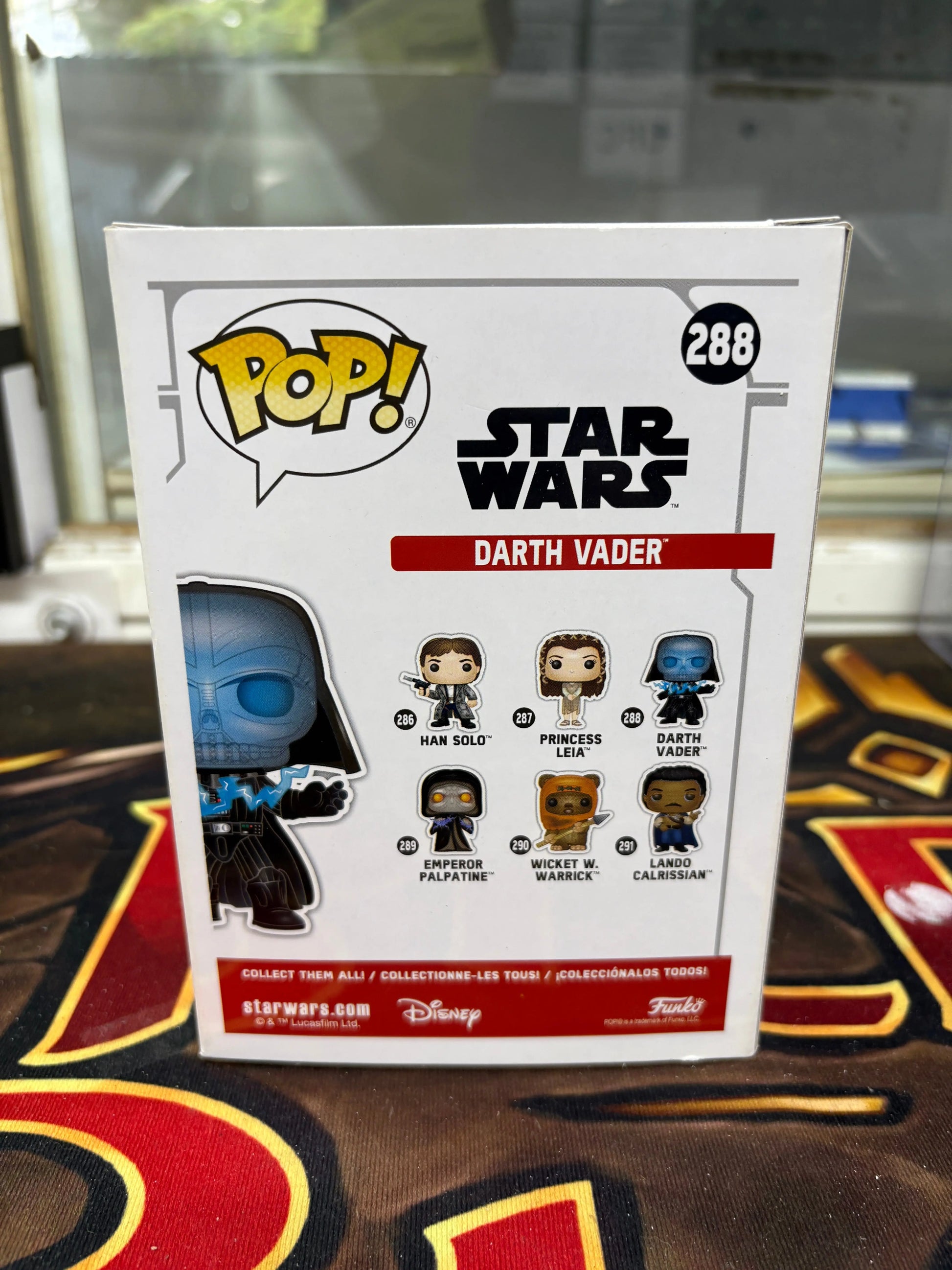 Funko Star Wars - Darth Vader #288 FRENLY BRICKS - Open 7 Days