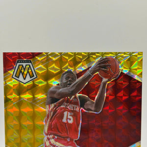 2020-21 Panini Mosaic Basketball #102 Clint Capela 04/10 Gold Prizm FRENLY BRICKS - Open 7 Days