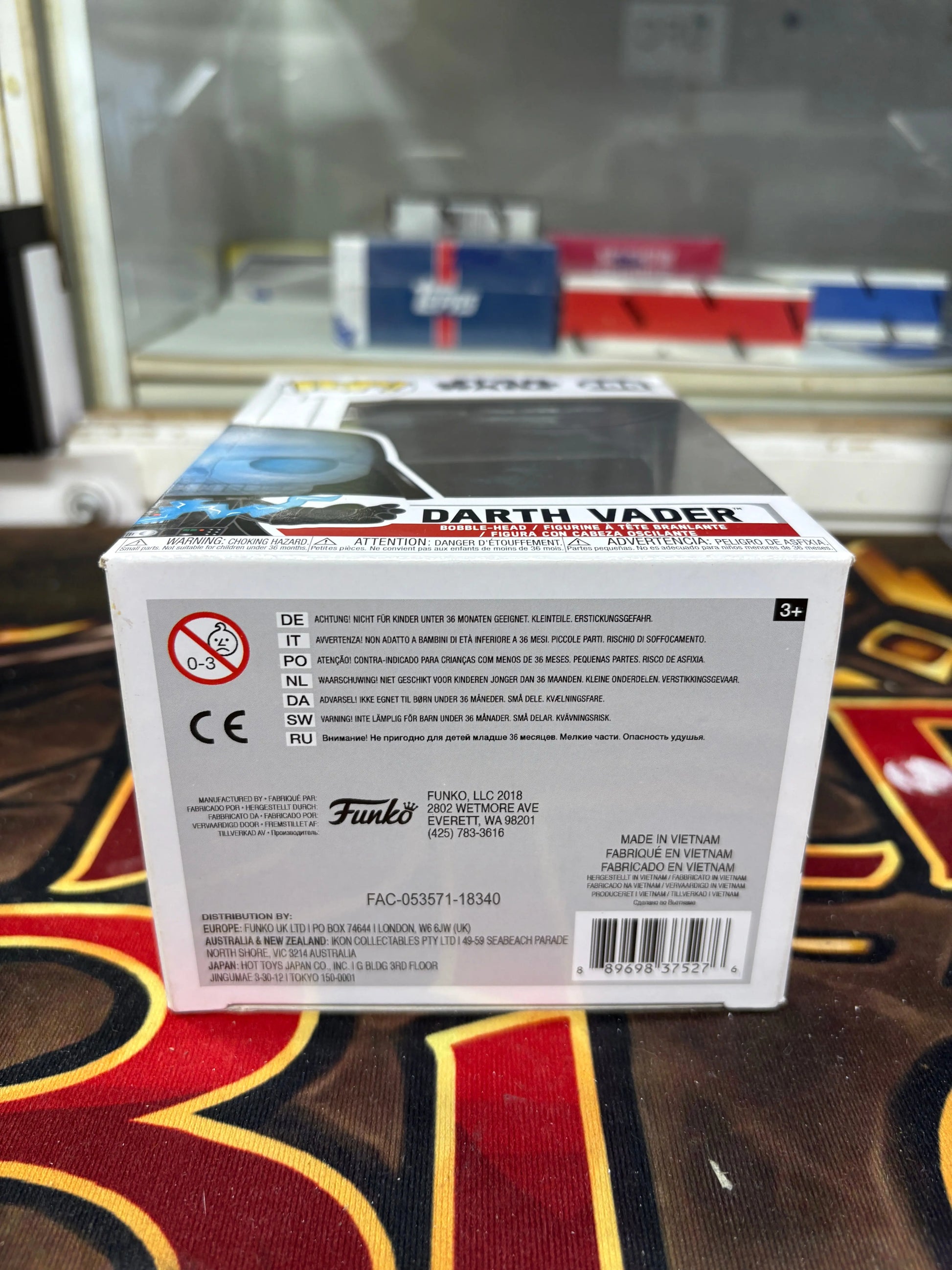 Funko Star Wars - Darth Vader #288 FRENLY BRICKS - Open 7 Days