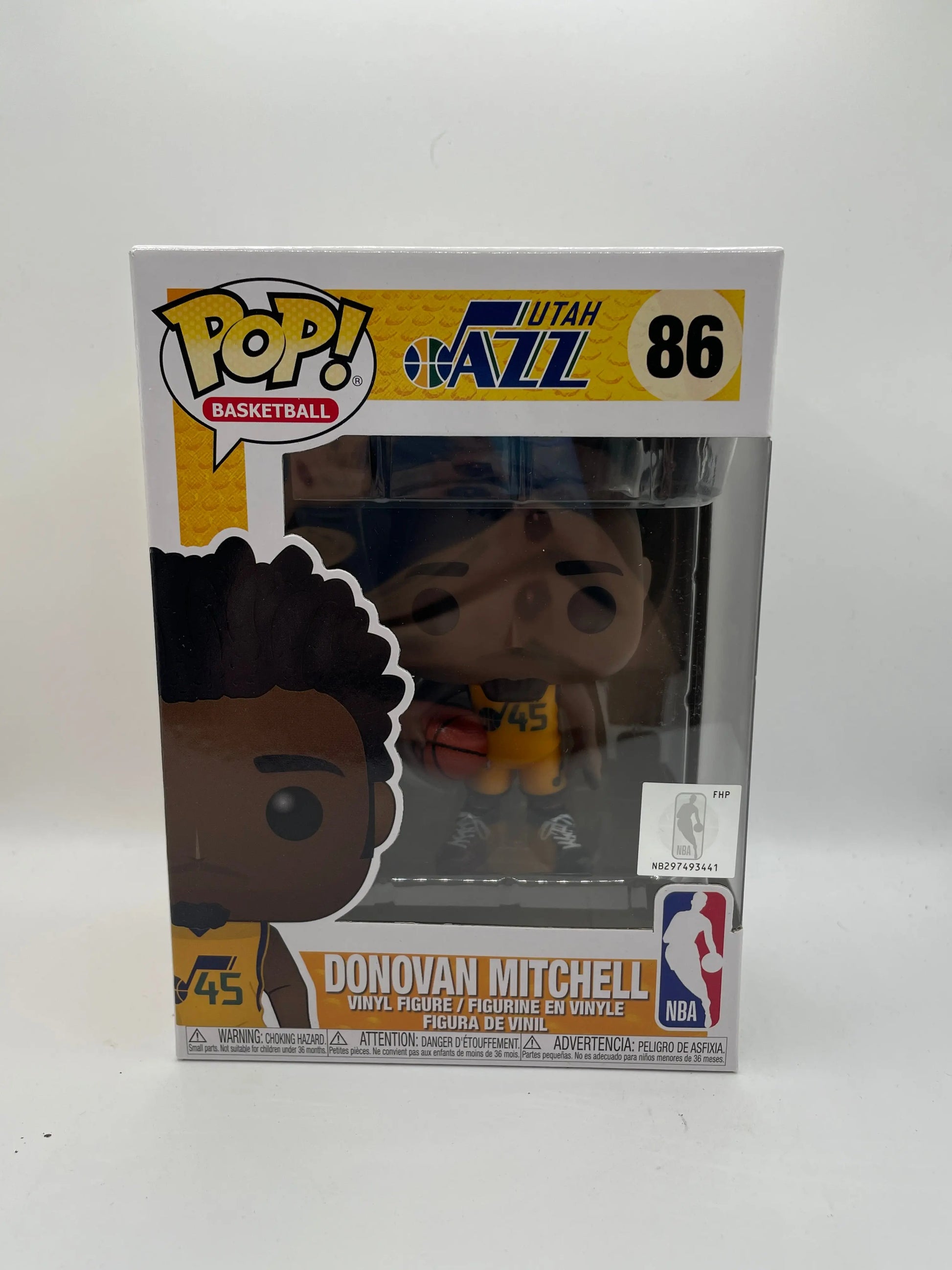 Funko POP! Basketball Utah #86 Donovan Mitchell FRENLY BRICKS - Open 7 Days