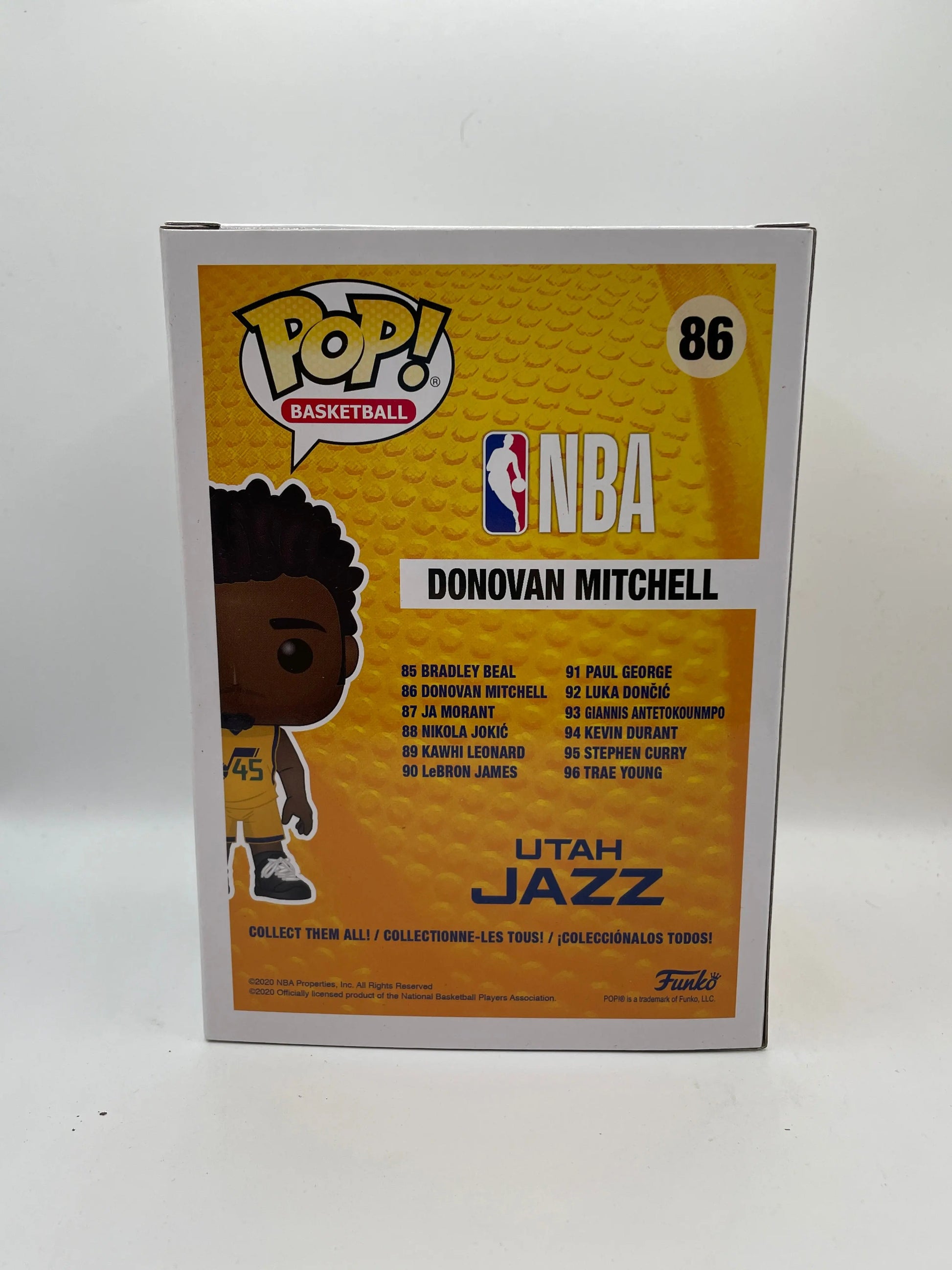 Funko POP! Basketball Utah #86 Donovan Mitchell FRENLY BRICKS - Open 7 Days
