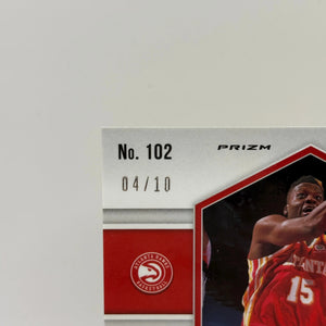 2020-21 Panini Mosaic Basketball #102 Clint Capela 04/10 Gold Prizm FRENLY BRICKS - Open 7 Days