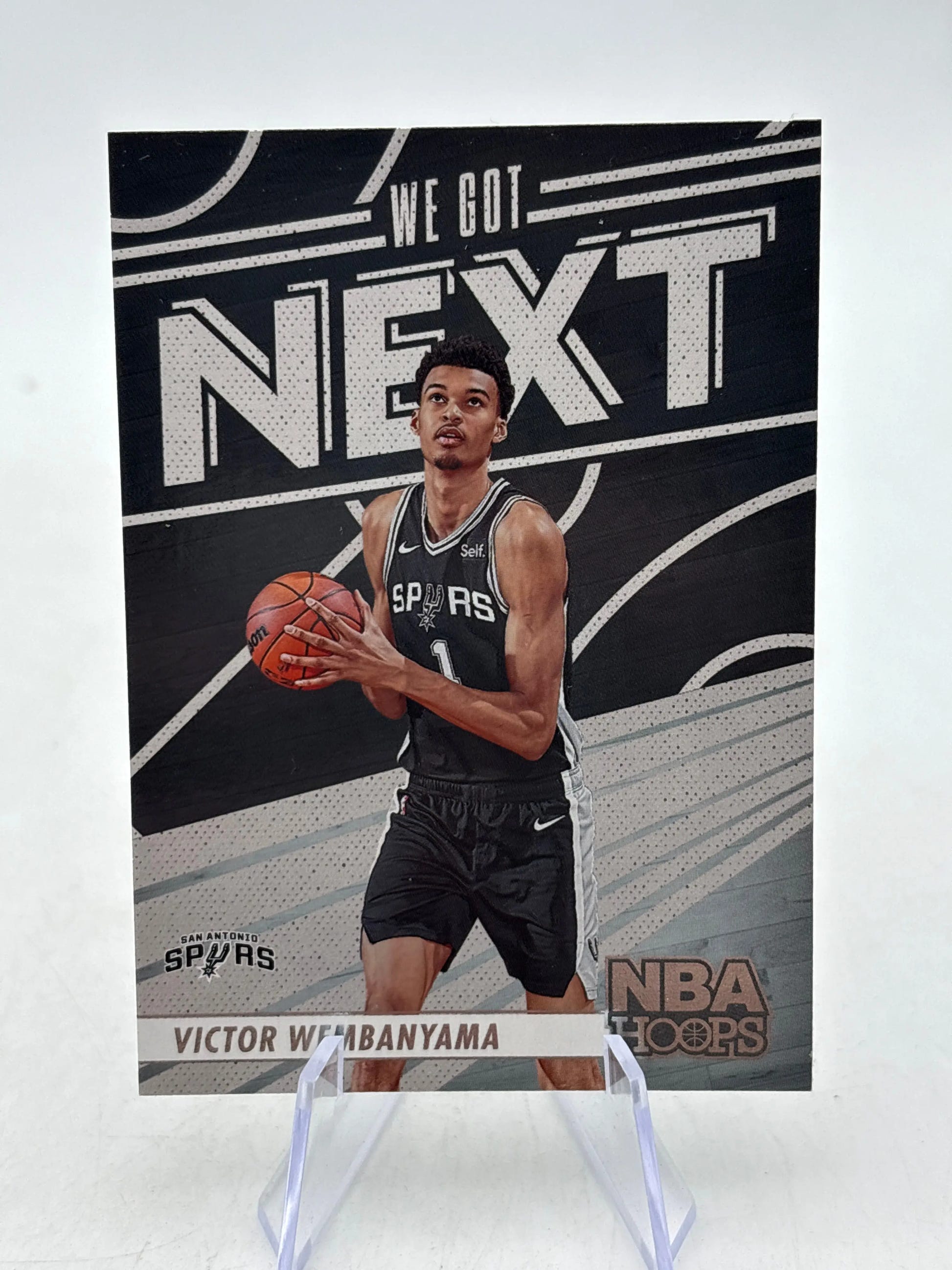 2023-24 Panini Hoops Basketball - #33 Victor Wembanyama We Got Next Rookie Card FRENLY BRICKS - Open 7 Days image 1