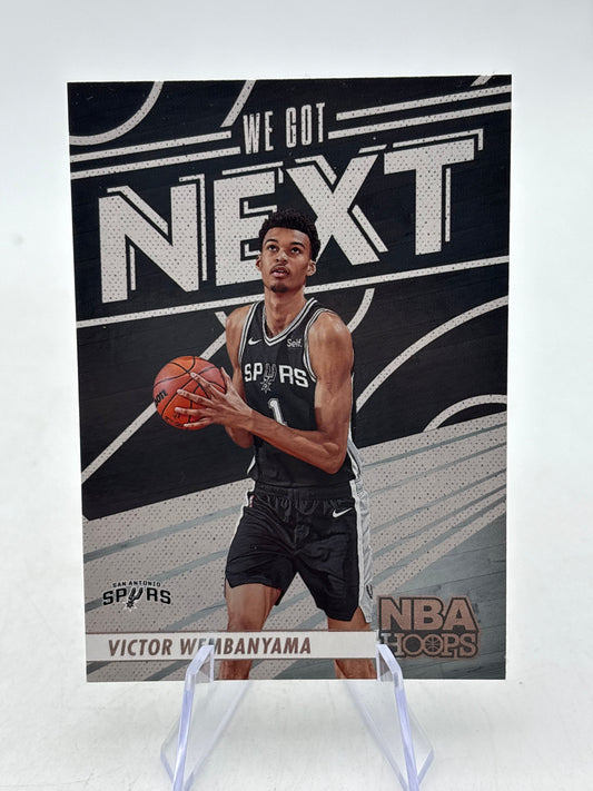 2023-24 Panini Hoops Basketball - #33 Victor Wembanyama We Got Next Rookie Card FRENLY BRICKS - Open 7 Days