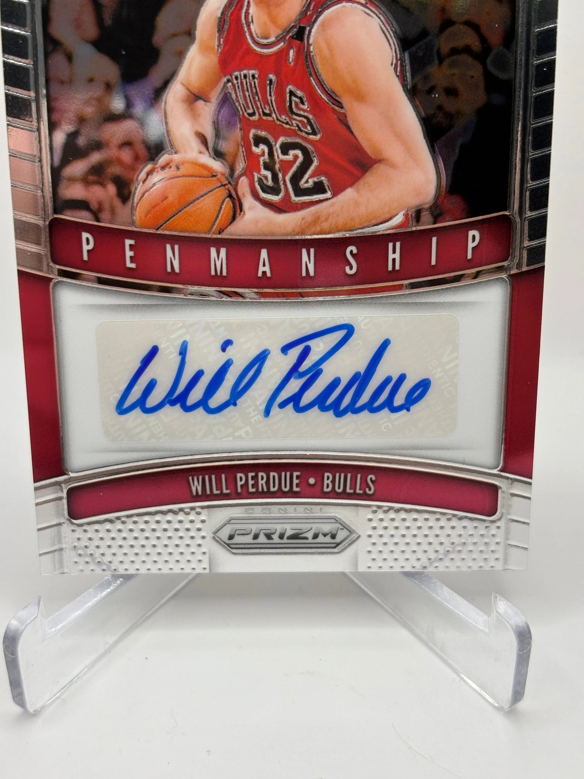 2019-20 Panini Prizm Basketball #PM-WPD Will Perdue Auto Penmanship FRENLY BRICKS - Open 7 Days