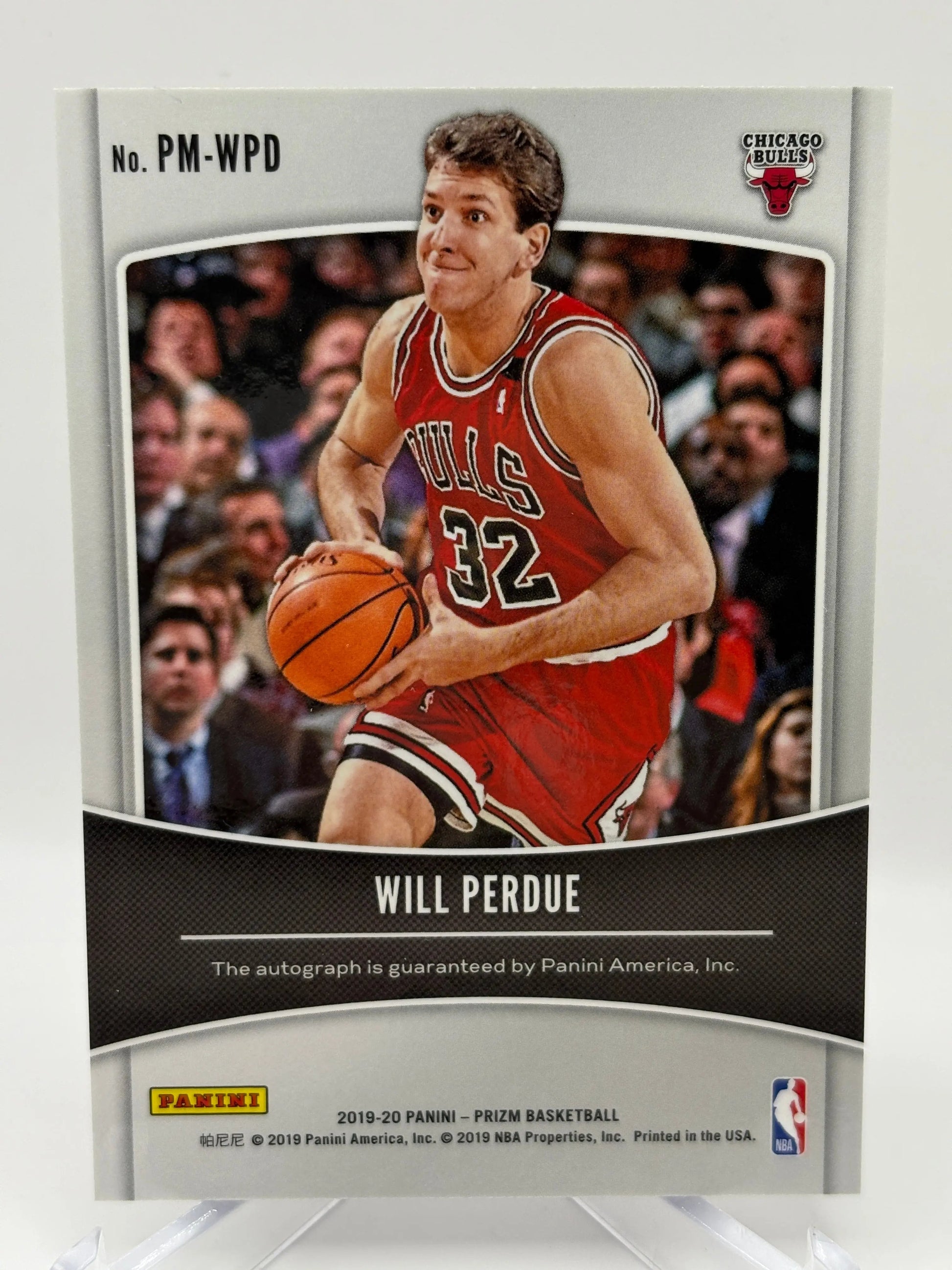 2019-20 Panini Prizm Basketball #PM-WPD Will Perdue Auto Penmanship FRENLY BRICKS - Open 7 Days