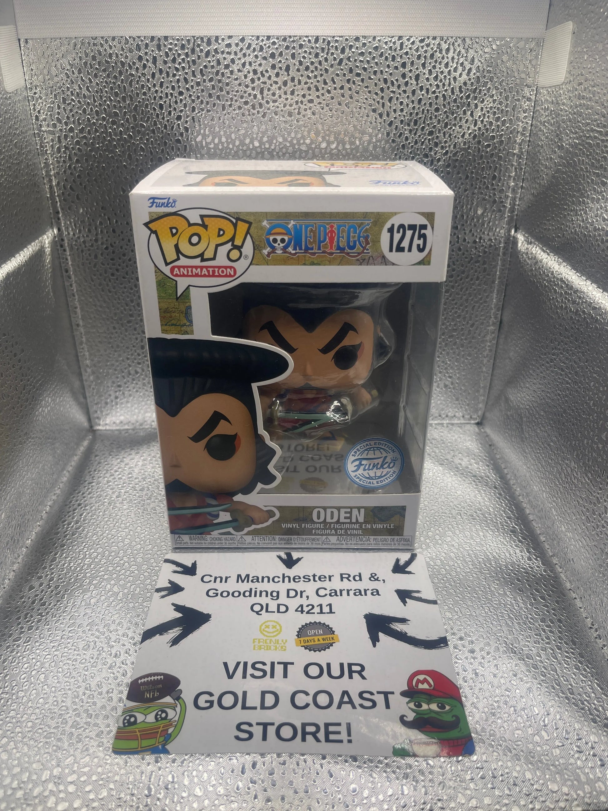 Funko Pop! One Piece Oden #1275 Figure - Special Edition FRENLY BRICKS - Open 7 Days