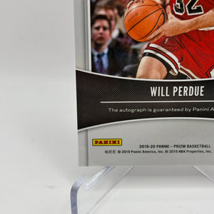 2019-20 Panini Prizm Basketball #PM-WPD Will Perdue Auto Penmanship FRENLY BRICKS - Open 7 Days