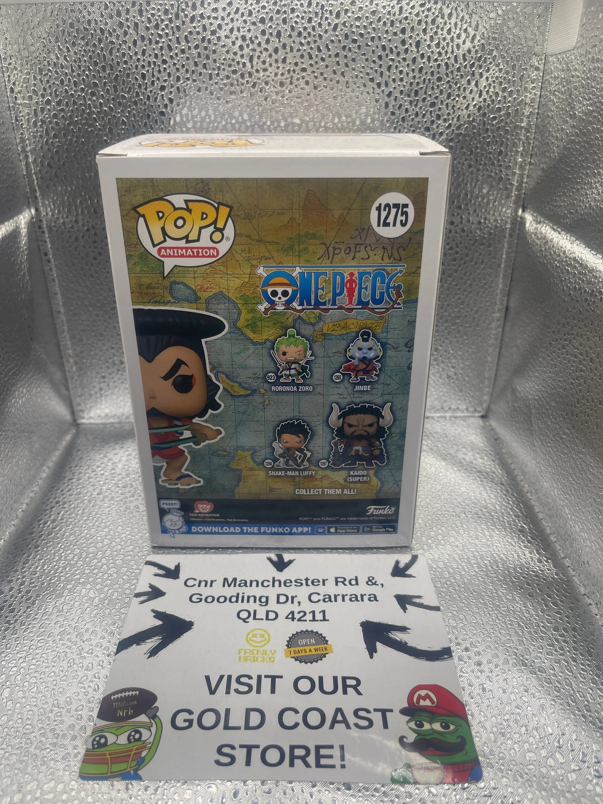 Funko Pop! One Piece Oden #1275 Figure - Special Edition FRENLY BRICKS - Open 7 Days