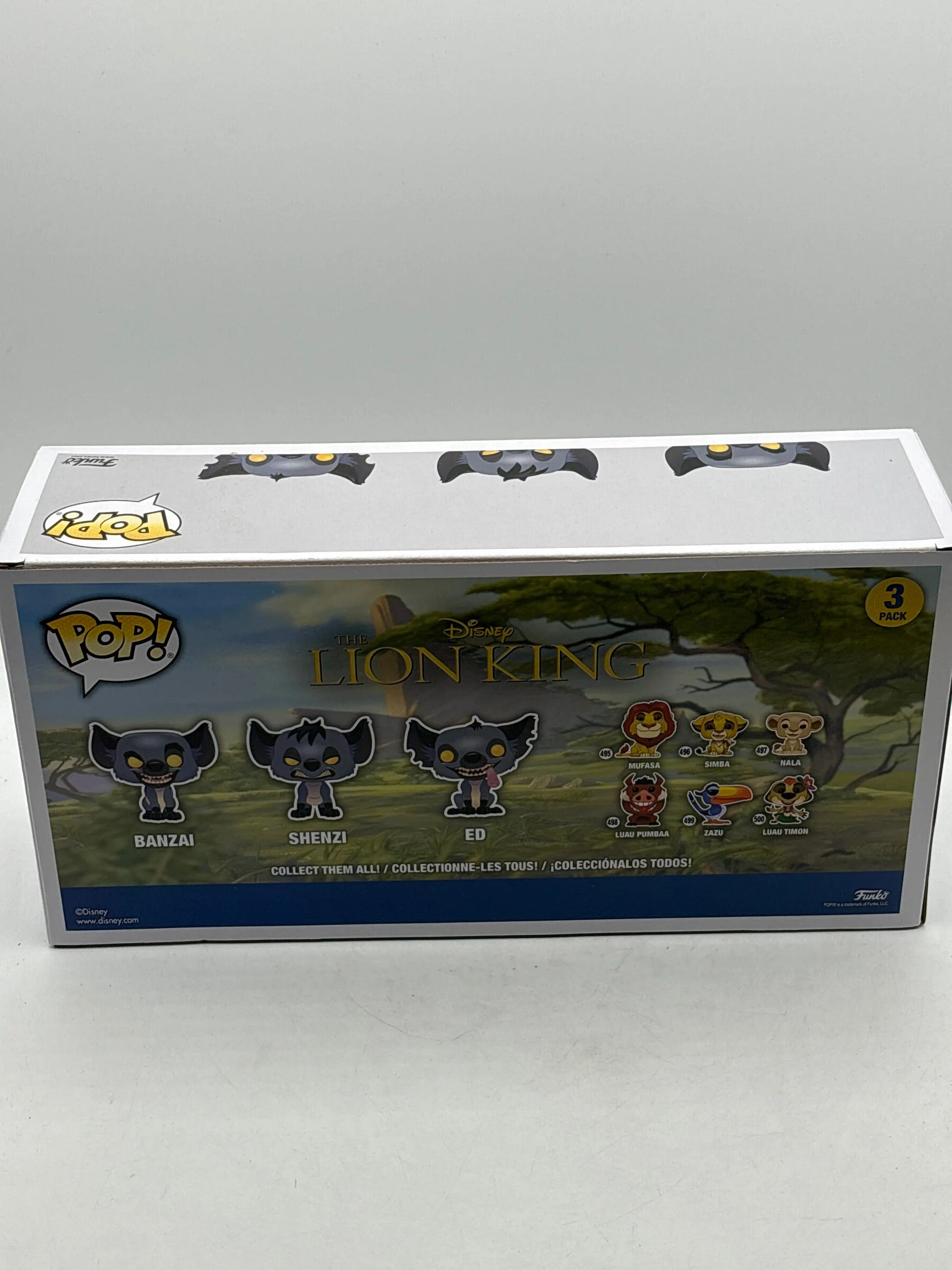 Funko Pop! Disney Lion King Hyenas Banzai, Shenzi & Ed 3 Pack 2019 Spring FRENLY BRICKS - Open 7 Days image 4