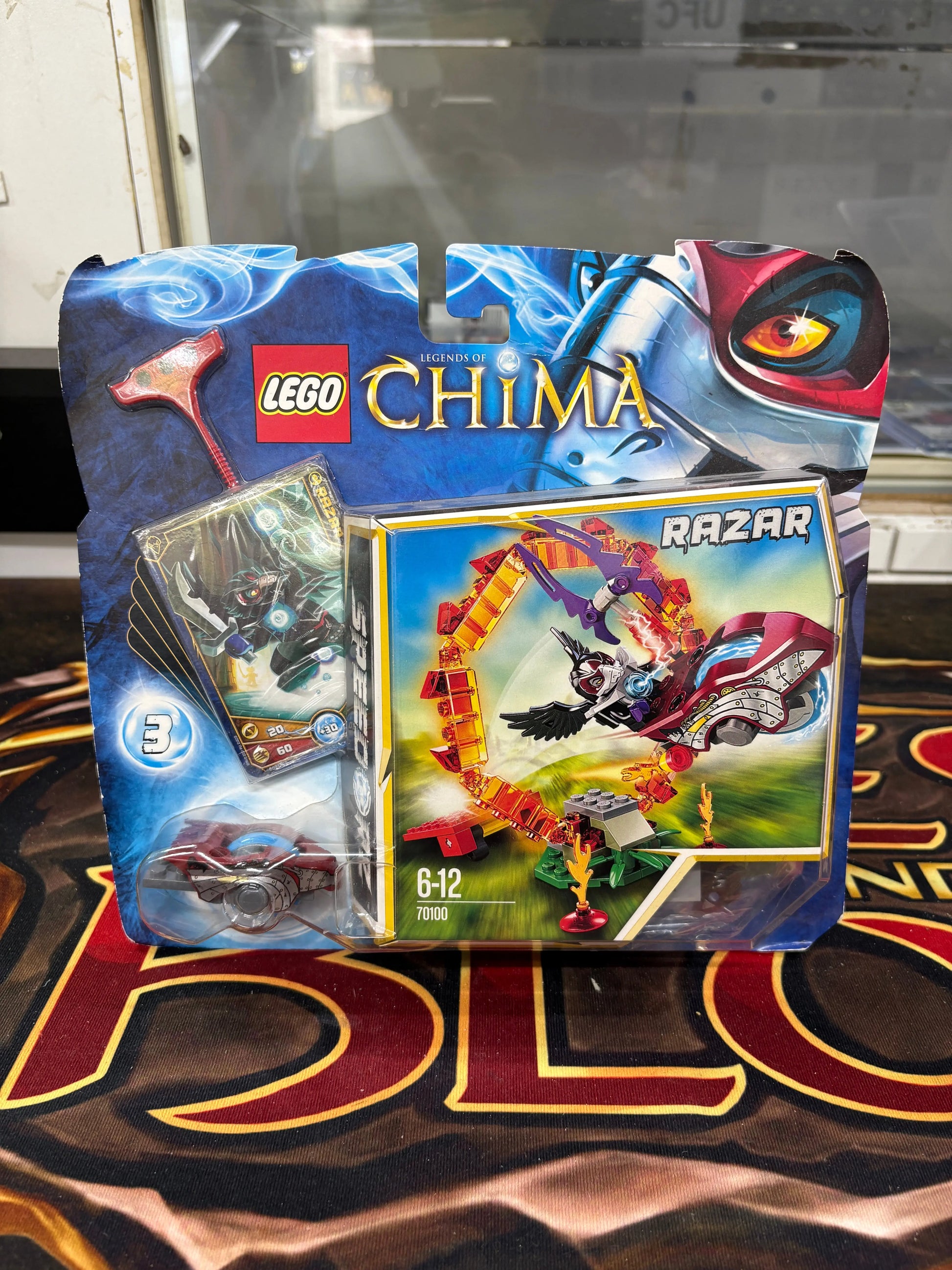 LEGO Legends of Chima Ring Of Fire (70100) Razar Brand New, Factory Sealed FRENLY BRICKS - Open 7 Days