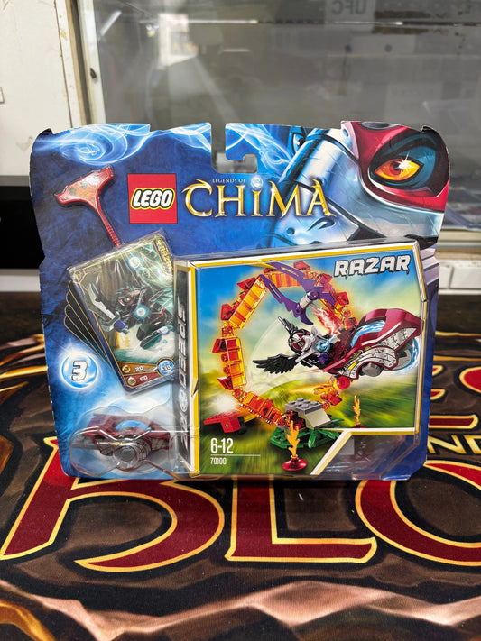 LEGO Legends of Chima Ring Of Fire (70100) Razar Brand New, Factory Sealed FRENLY BRICKS - Open 7 Days