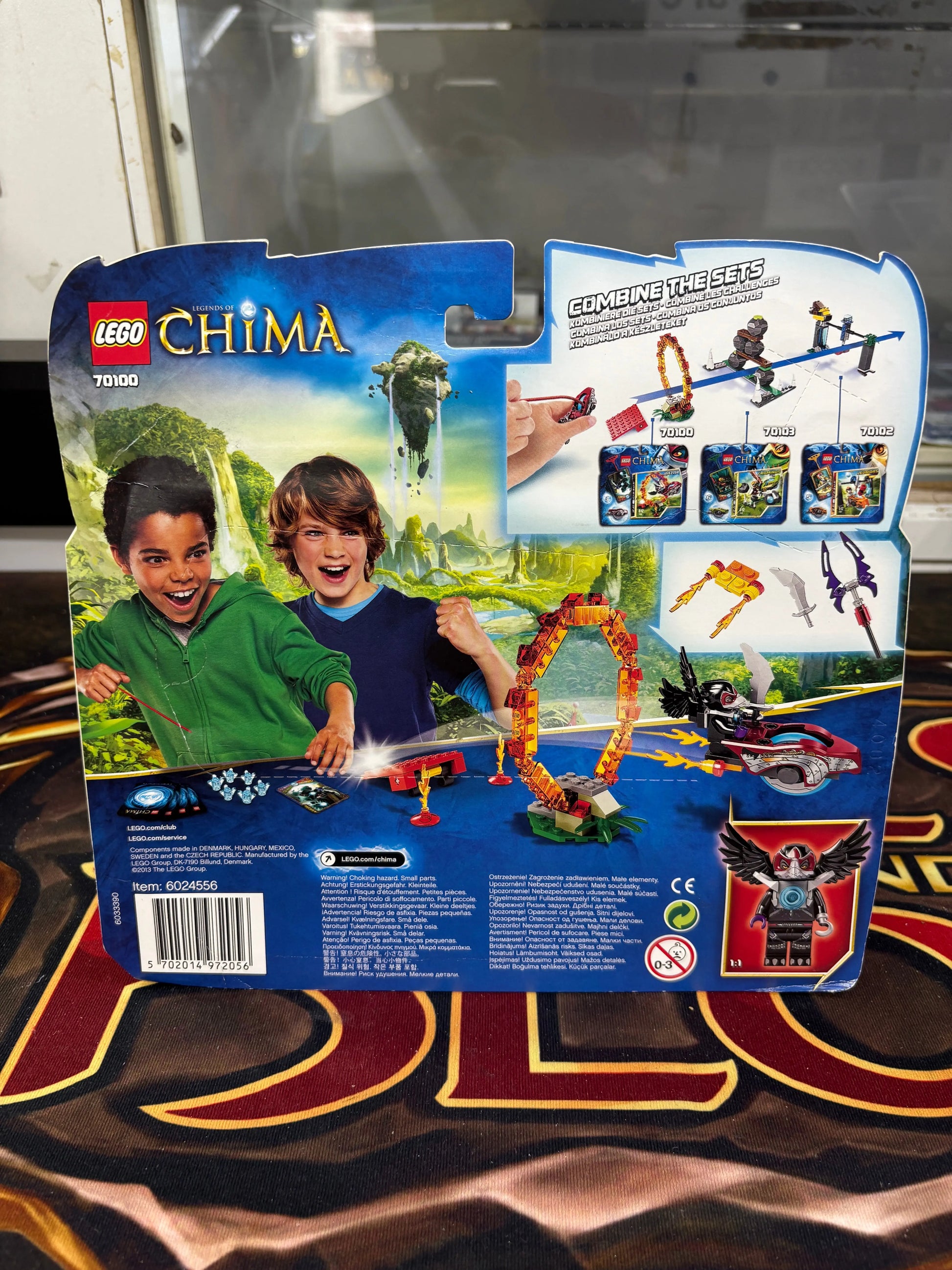 LEGO Legends of Chima Ring Of Fire (70100) Razar Brand New, Factory Sealed FRENLY BRICKS - Open 7 Days