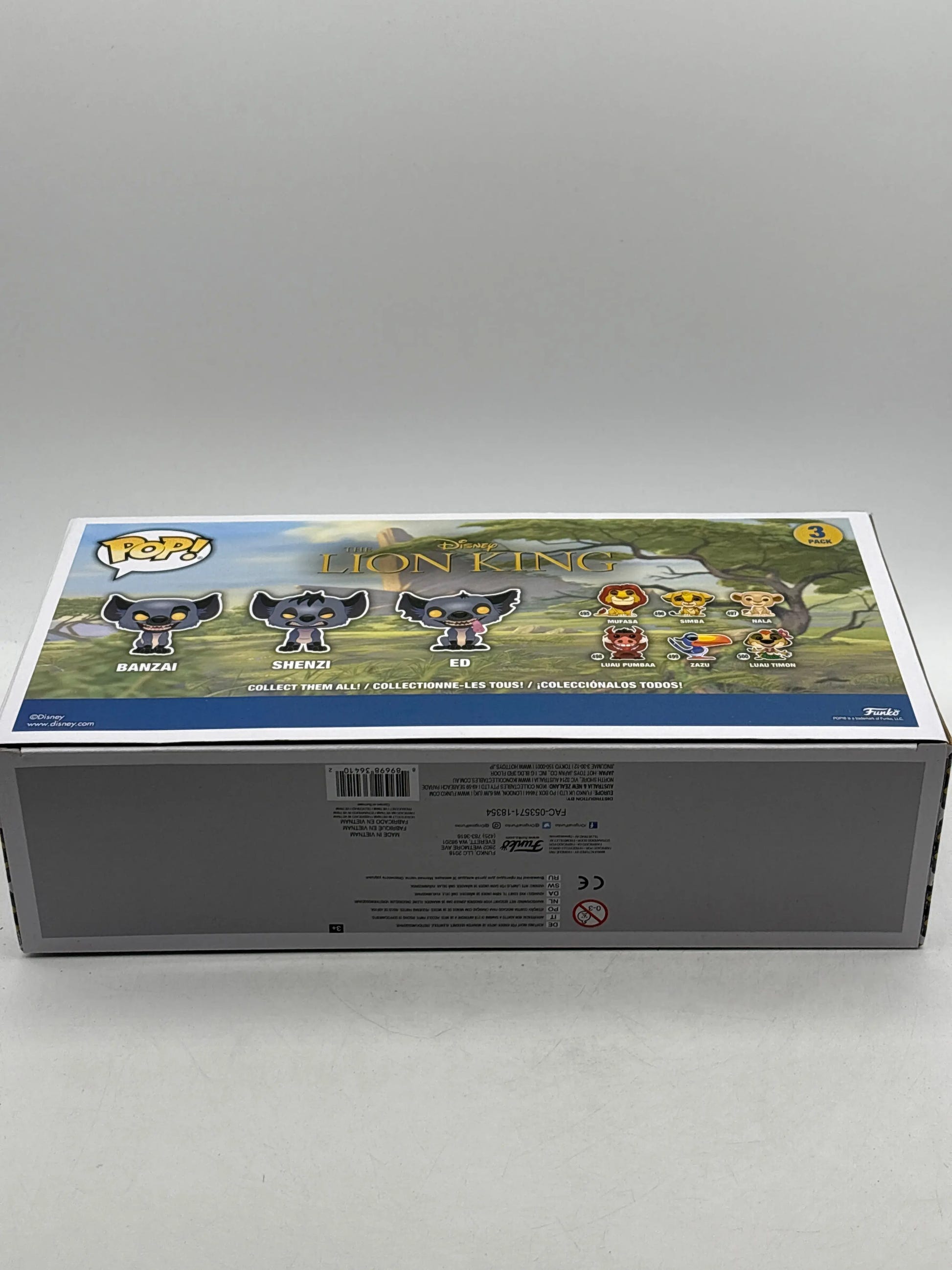 Funko Pop! Disney Lion King Hyenas Banzai, Shenzi & Ed 3 Pack 2019 Spring FRENLY BRICKS - Open 7 Days image 5