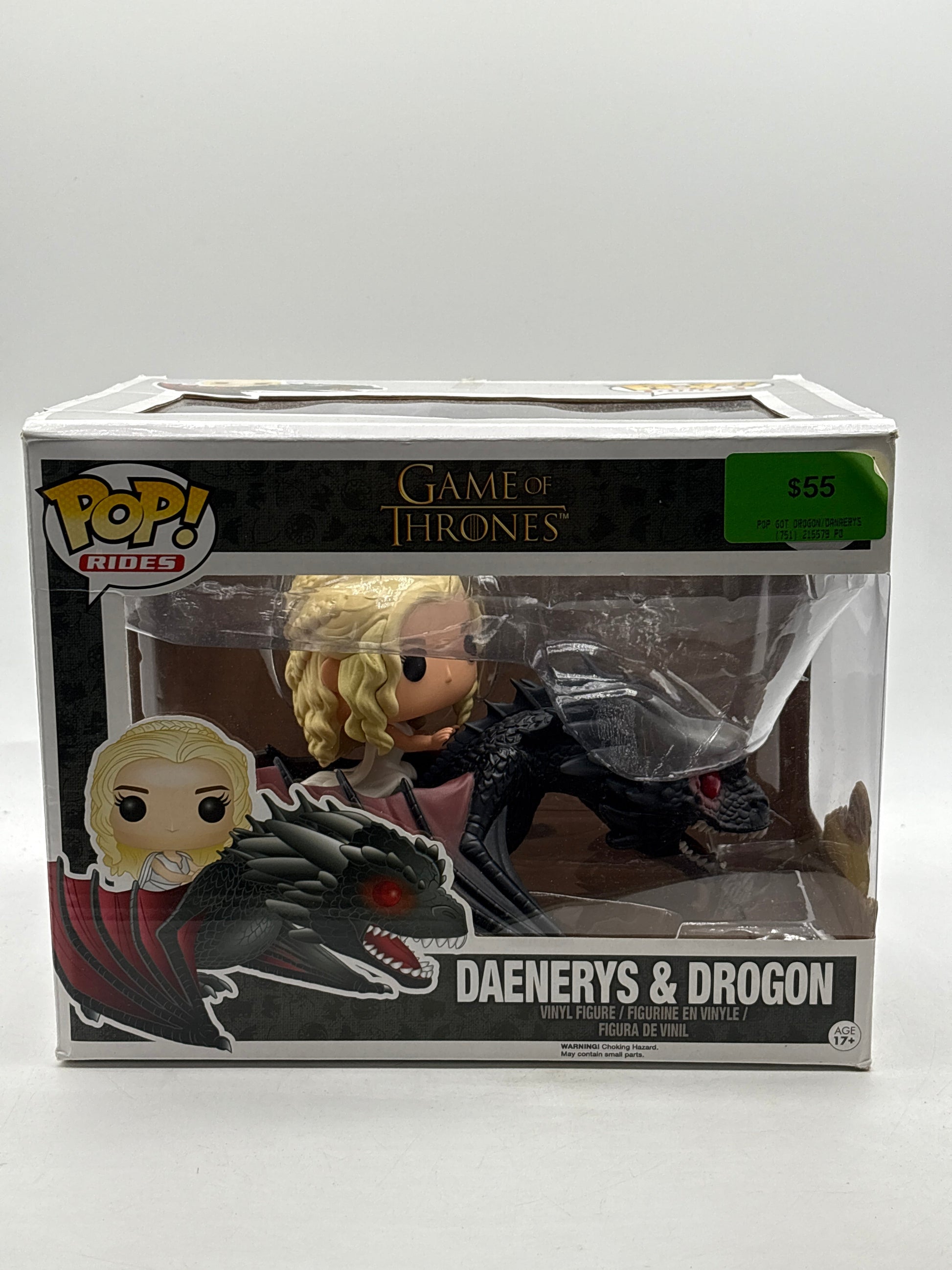 Funko POP! Rides Game of Thrones #15 Daenerys & Drogon FRENLY BRICKS - Open 7 Days