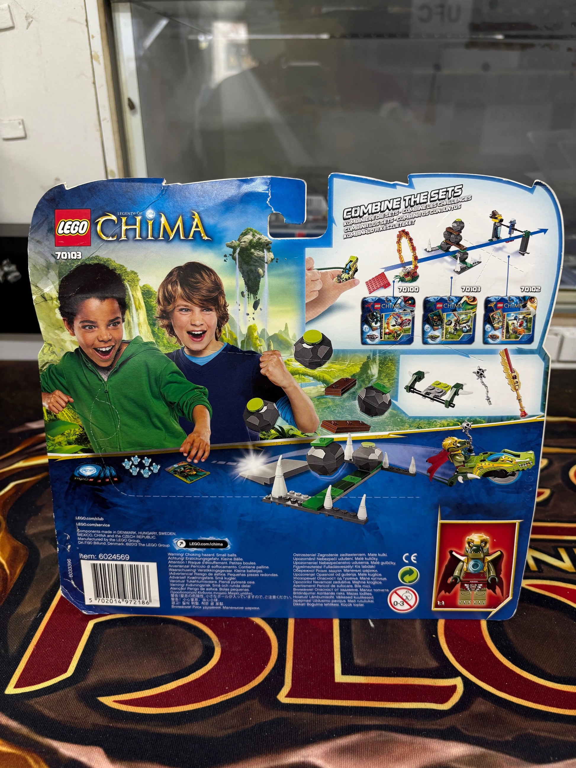 LEGO Legends of Chima - Boulder Bowling Set #70103 Crominus  - Sealed Box FRENLY BRICKS - Open 7 Days