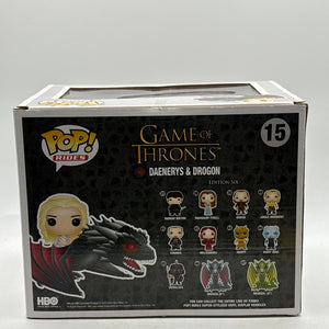 Funko POP! Rides Game of Thrones #15 Daenerys & Drogon FRENLY BRICKS - Open 7 Days