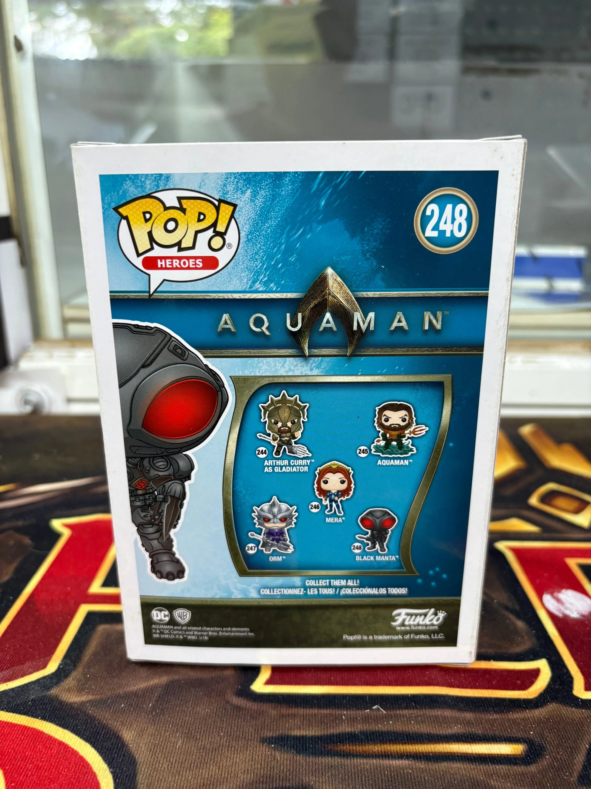 Funko Pop! DC Comics - Aquaman - Black Manta Masked MCM Comic Con Exclusive FRENLY BRICKS - Open 7 Days