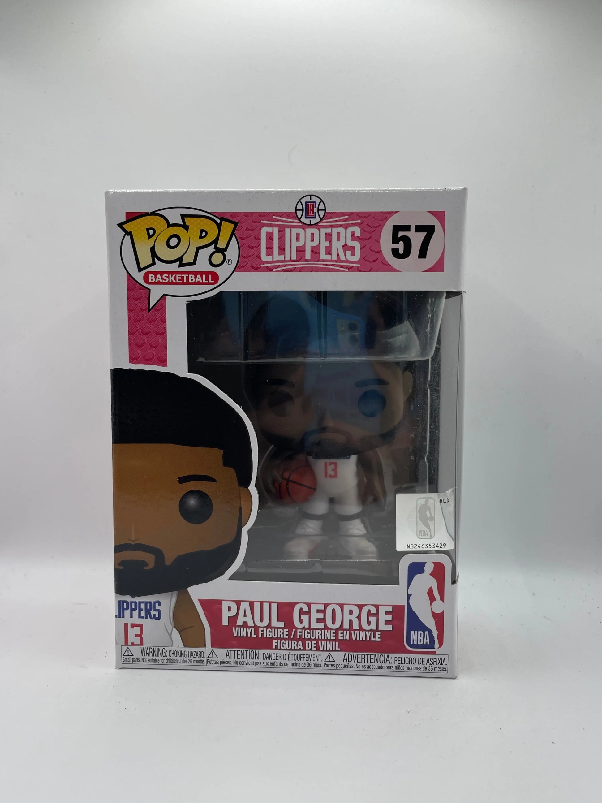 Funko POP! Basketball Clippers #57 Paul George FRENLY BRICKS - Open 7 Days